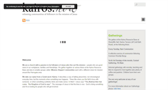 Desktop Screenshot of kairoschurch.net